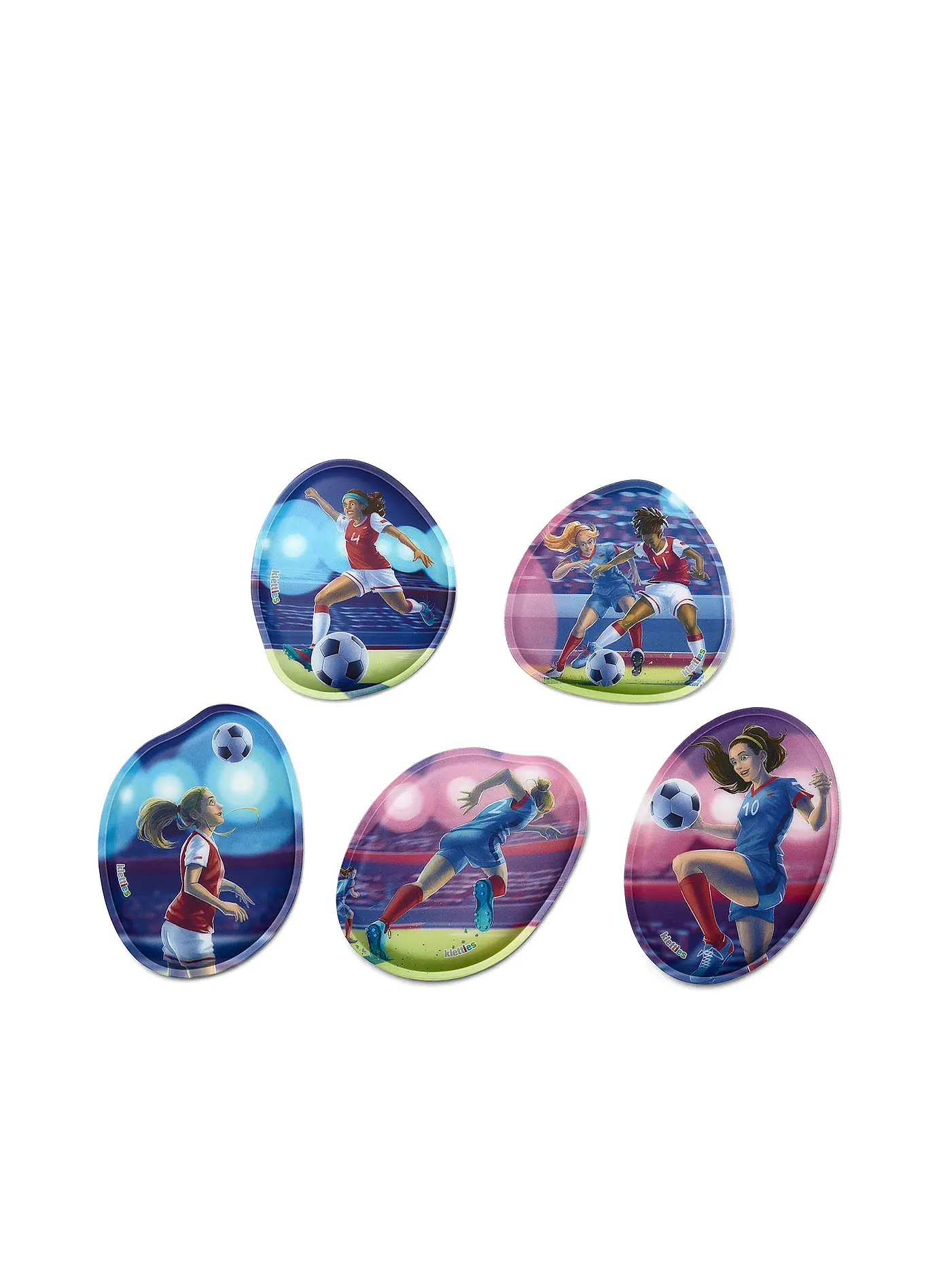 ERGOBAG | Kontur Kletties Set 5tlg Fußballkönigin | 